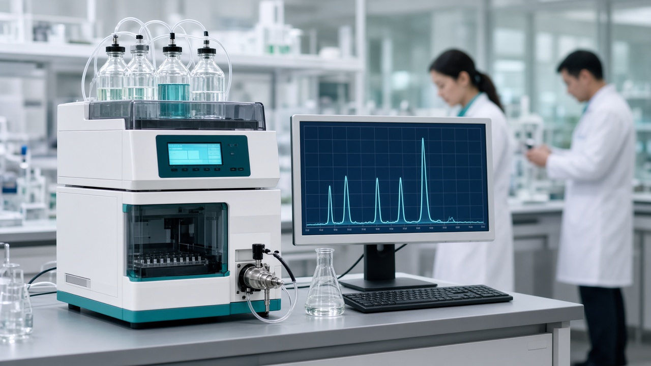 Analytical HPLC quality bench
